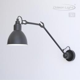 Odeon light 4125/1WD MODERN ODL19 587 черный Бра на кронштейне Е14 1*40W ARTA  - 4 купить